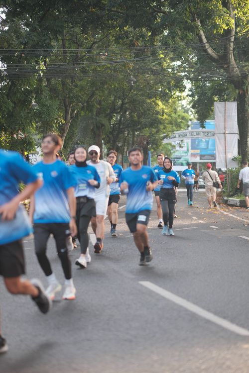 Race photo from KBP City Run 2024 Vibes