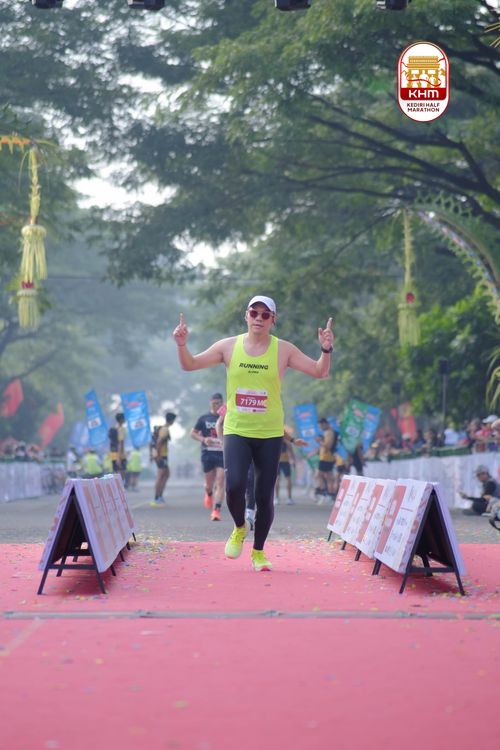 Race photo from Kediri Half Marathon 2025