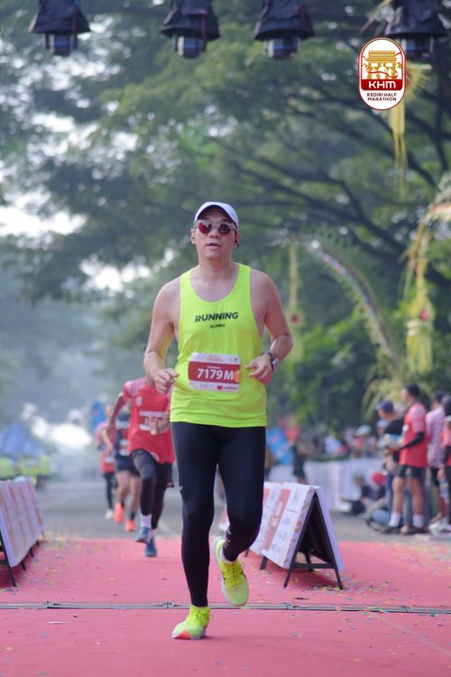 Race photo from Kediri Half Marathon 2025