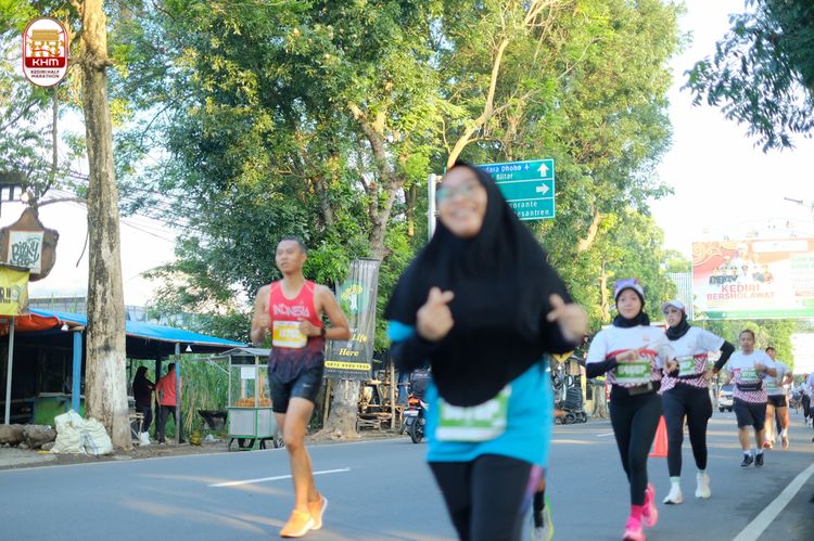 Race photo from Kediri Half Marathon 2024
