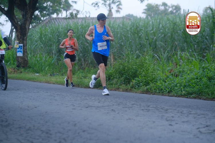 Race photo from Kediri Half Marathon 2025