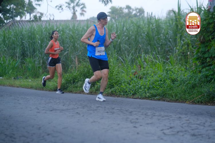 Race photo from Kediri Half Marathon 2025