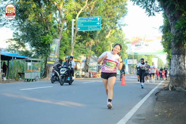 Race photo from Kediri Half Marathon 2024