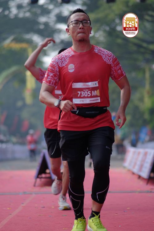 Race photo from Kediri Half Marathon 2025