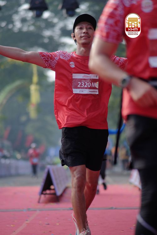 Race photo from Kediri Half Marathon 2025