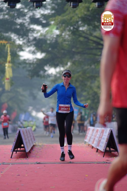Race photo from Kediri Half Marathon 2025