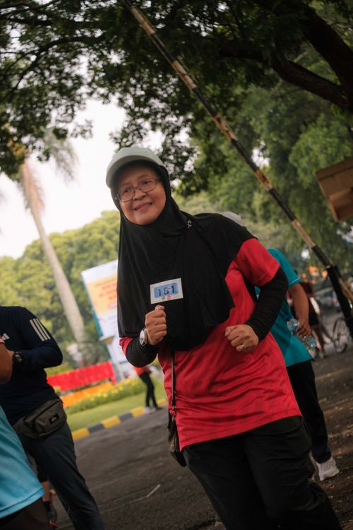 Race photo from Running 5 K