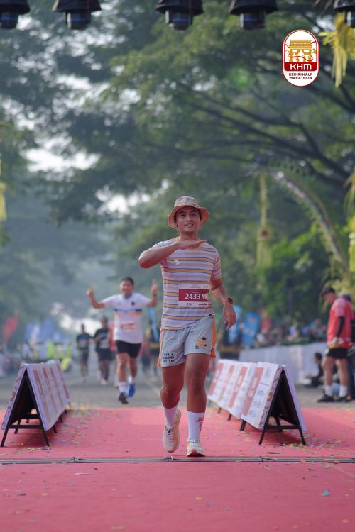 Race photo from Kediri Half Marathon 2025