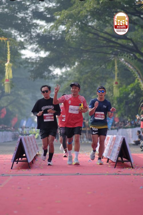 Race photo from Kediri Half Marathon 2025