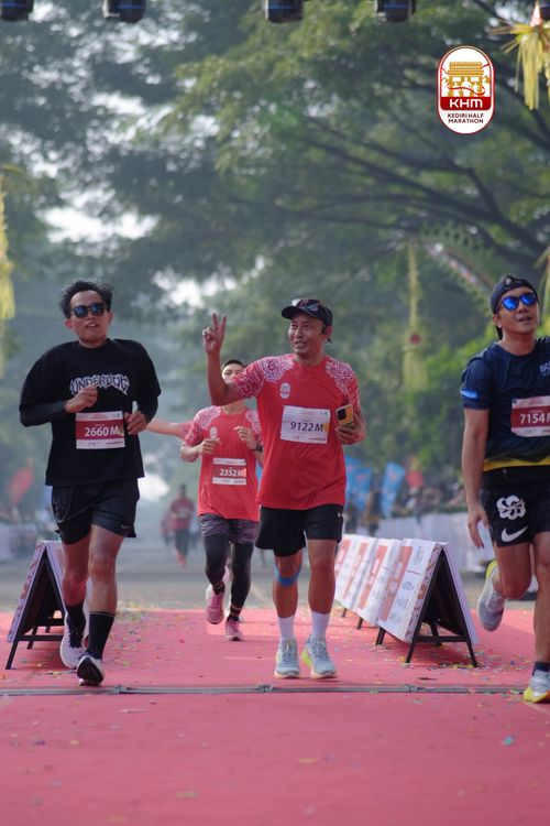 Race photo from Kediri Half Marathon 2025