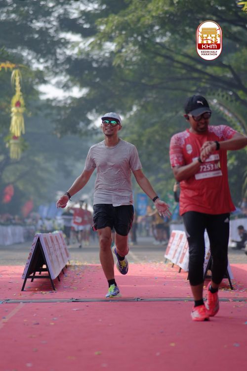 Race photo from Kediri Half Marathon 2025