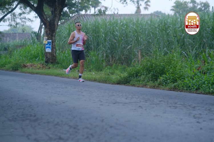 Race photo from Kediri Half Marathon 2025