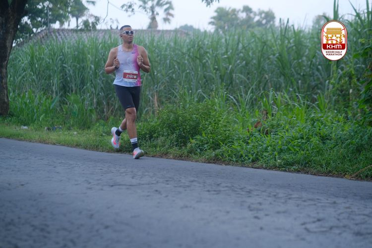 Race photo from Kediri Half Marathon 2025