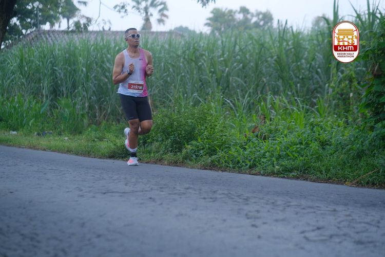 Race photo from Kediri Half Marathon 2025
