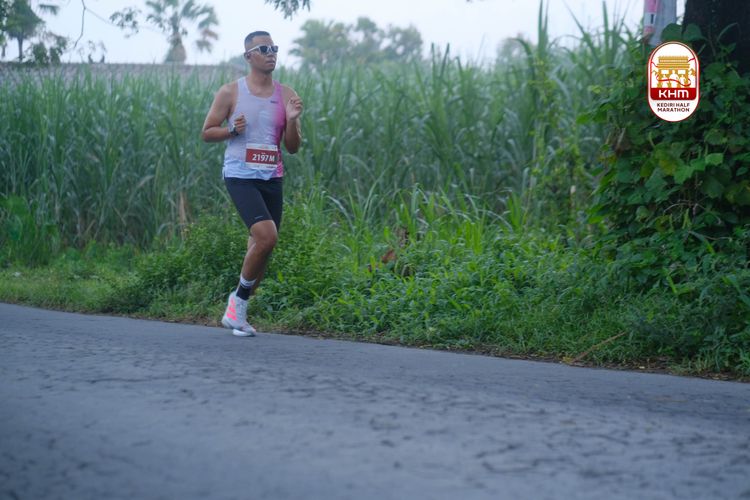 Race photo from Kediri Half Marathon 2025