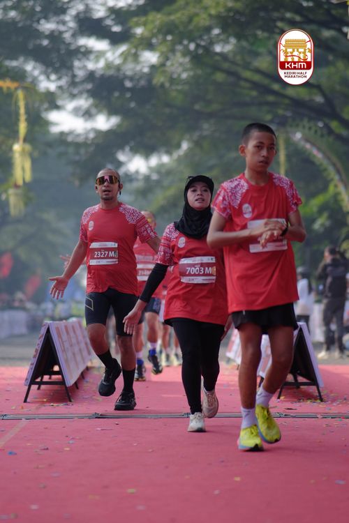 Race photo from Kediri Half Marathon 2025