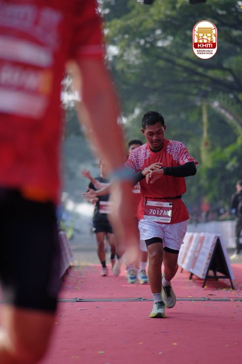 Race photo from Kediri Half Marathon 2025