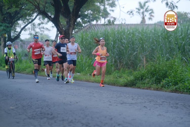 Race photo from Kediri Half Marathon 2025