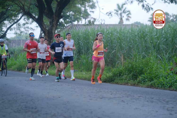 Race photo from Kediri Half Marathon 2025