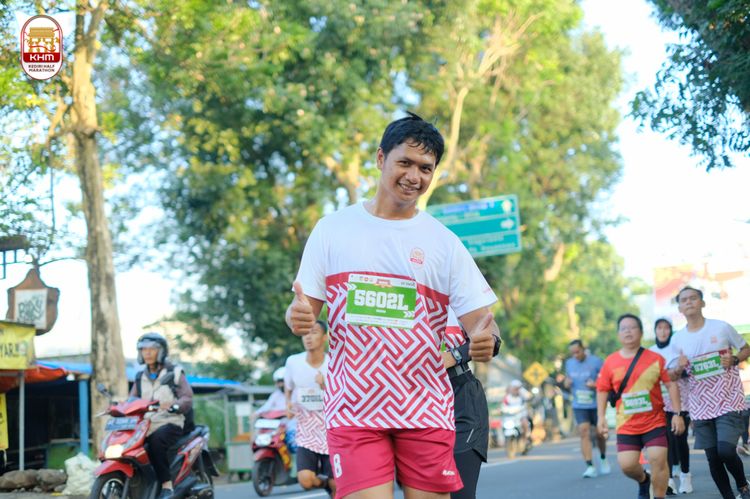Race photo from Kediri Half Marathon 2024