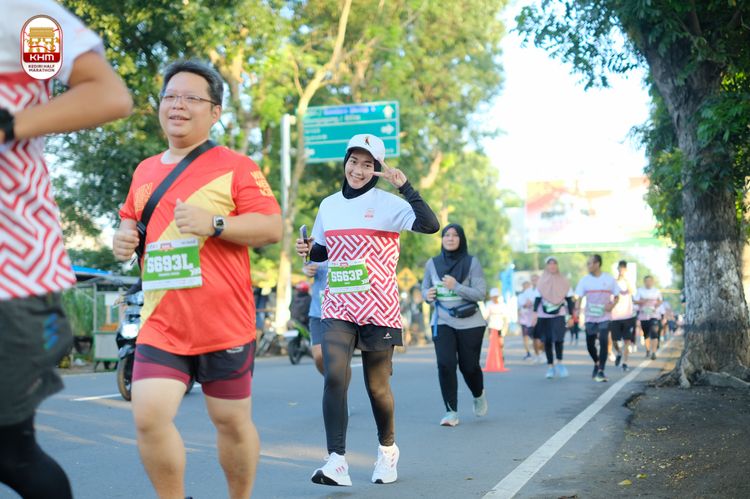 Race photo from Kediri Half Marathon 2024