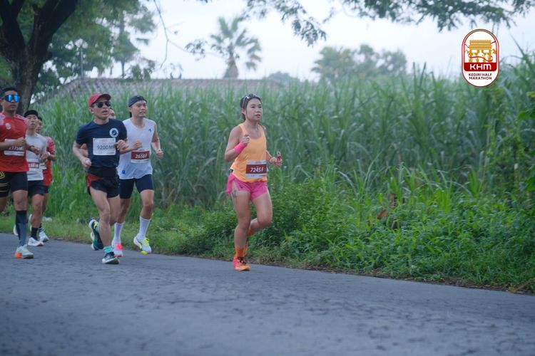 Race photo from Kediri Half Marathon 2025
