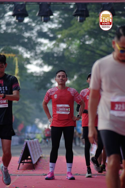 Race photo from Kediri Half Marathon 2025