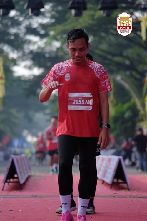 Race photo from Kediri Half Marathon 2025