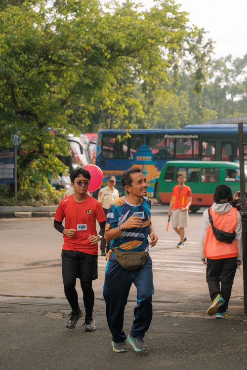 Race photo from Running 5 K