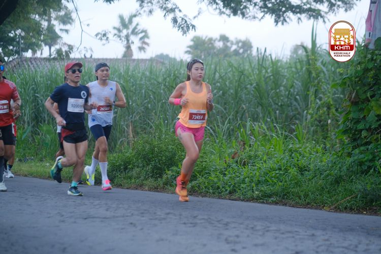 Race photo from Kediri Half Marathon 2025