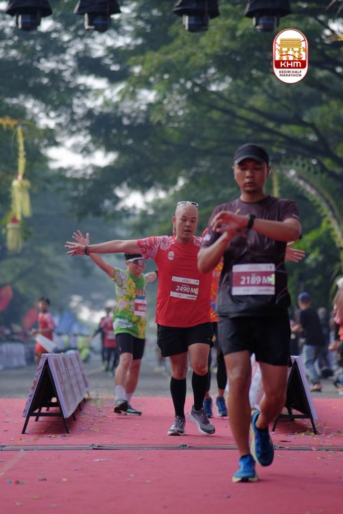 Race photo from Kediri Half Marathon 2025