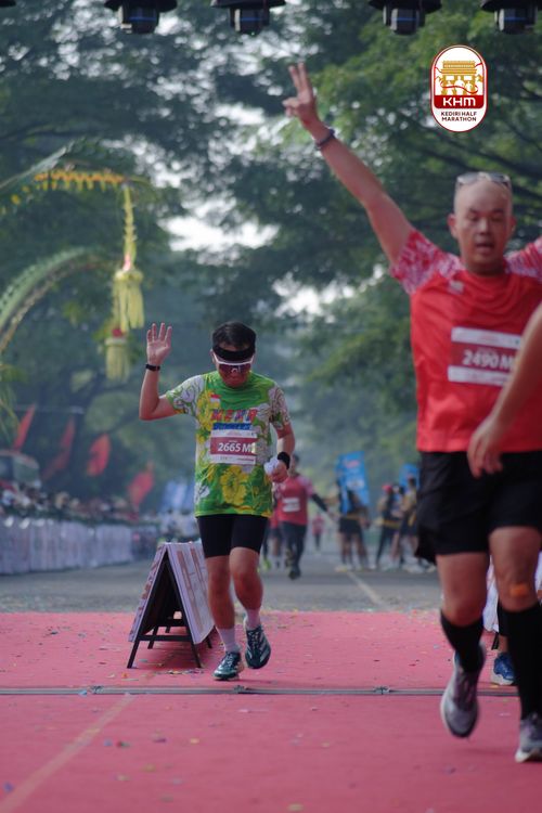 Race photo from Kediri Half Marathon 2025
