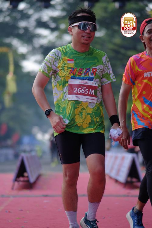 Race photo from Kediri Half Marathon 2025