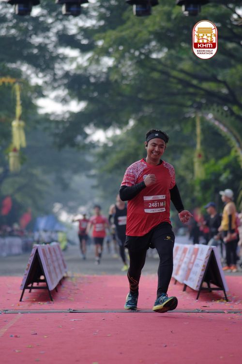 Race photo from Kediri Half Marathon 2025