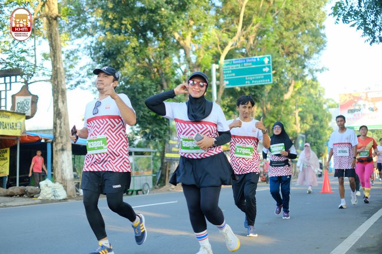 Race photo from Kediri Half Marathon 2024