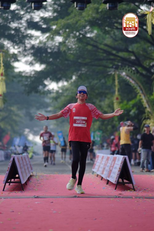 Race photo from Kediri Half Marathon 2025