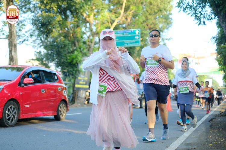 Race photo from Kediri Half Marathon 2024