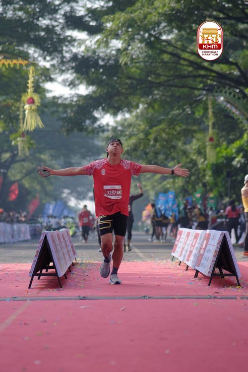 Race photo from Kediri Half Marathon 2025