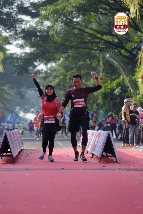 Race photo from Kediri Half Marathon 2025