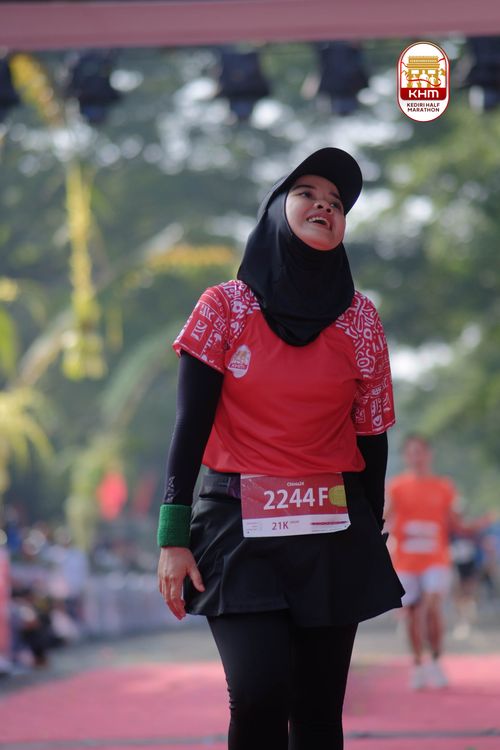Race photo from Kediri Half Marathon 2025