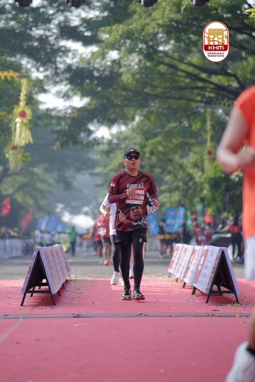 Race photo from Kediri Half Marathon 2025