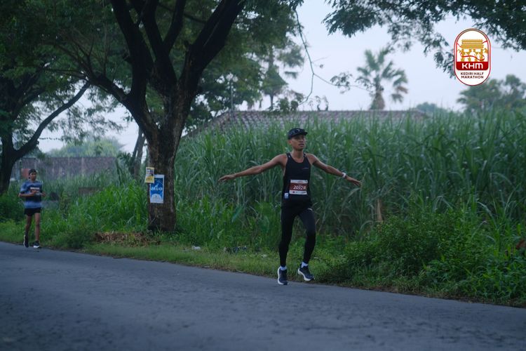 Race photo from Kediri Half Marathon 2025