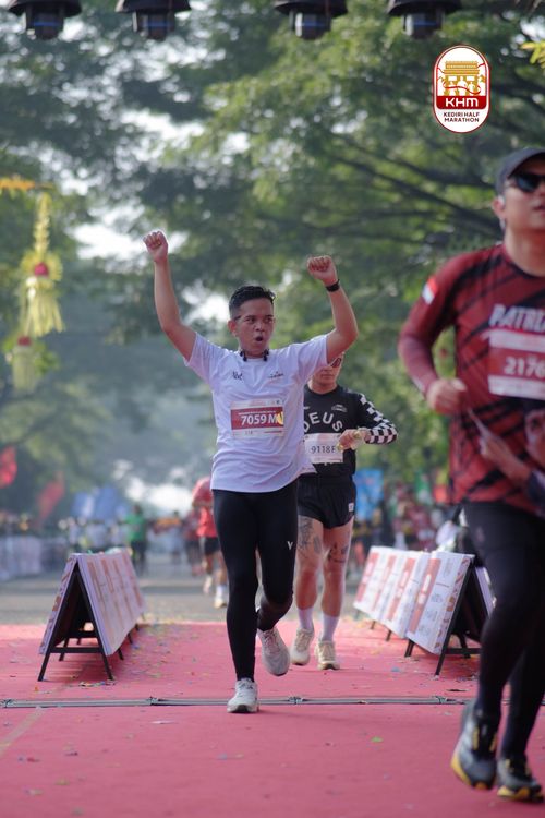 Race photo from Kediri Half Marathon 2025