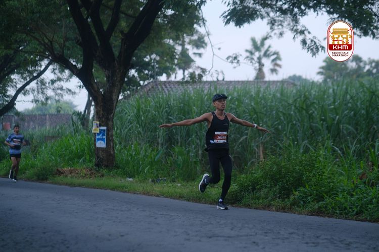 Race photo from Kediri Half Marathon 2025