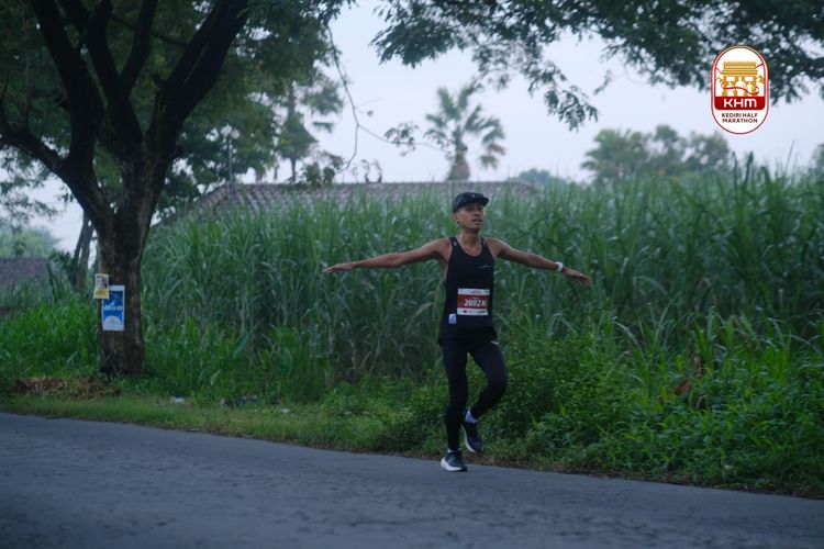Race photo from Kediri Half Marathon 2025