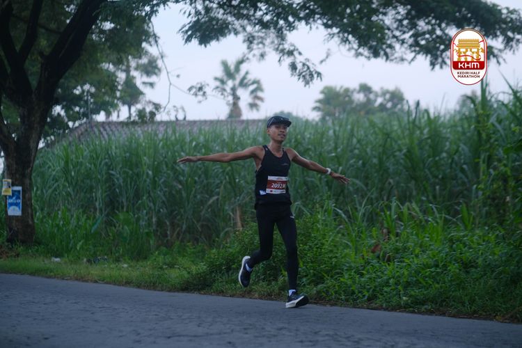 Race photo from Kediri Half Marathon 2025