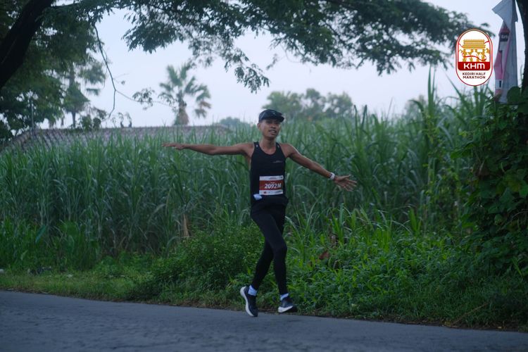 Race photo from Kediri Half Marathon 2025