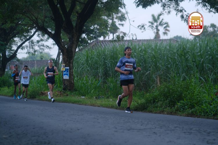 Race photo from Kediri Half Marathon 2025