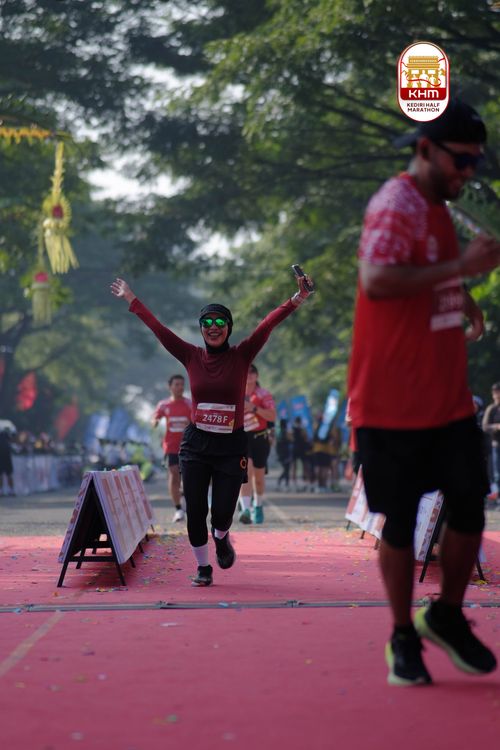 Race photo from Kediri Half Marathon 2025