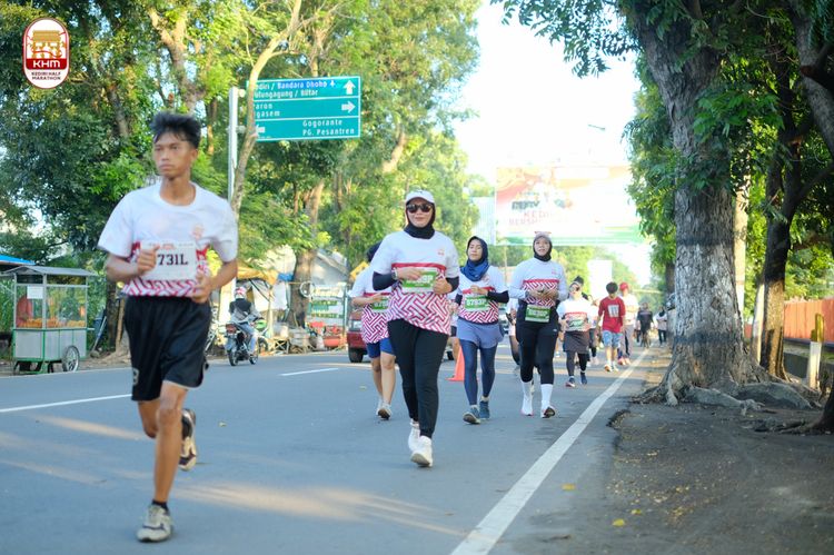 Race photo from Kediri Half Marathon 2024